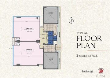 Floor Plan in  Office Space at Khar West – for Sale