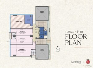 Floor Plan in  Office Space at Khar West – for Sale