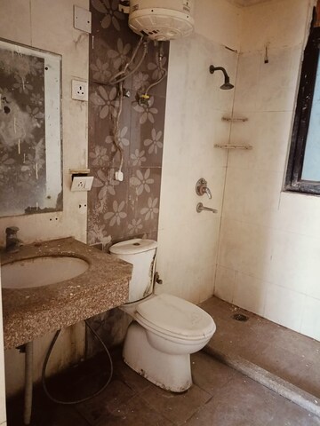 Bathroom in 3 BHK Apartment at Newtech La Galaxia, Surajpur – for Rent