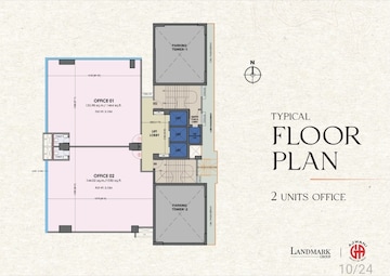 Floor Plan in  Office Space at Khar West – for Sale