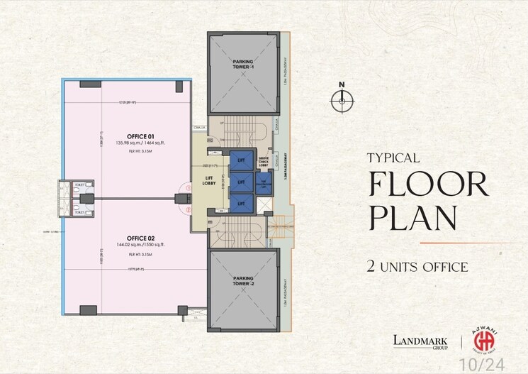 Floor Plan, khar west Commercial Showroom 1358 Sq.Ft. In Khar West Mumbai 9010445