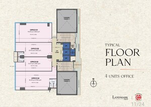 Floor Plan in  Showroom at Khar West – for Sale