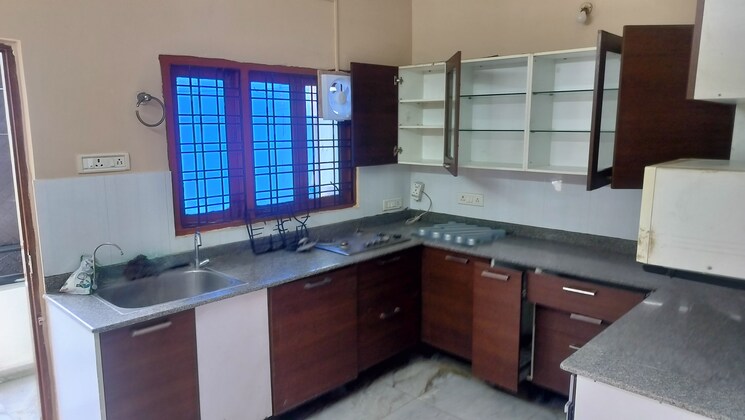 Kitchen, banjara hills 3 Bedroom 1800 Sq.Ft. Apartment In Banjara Hills Hyderabad 9010457