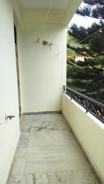 Balcony in 3 BHK Apartment at Banjara Hills – for Rent