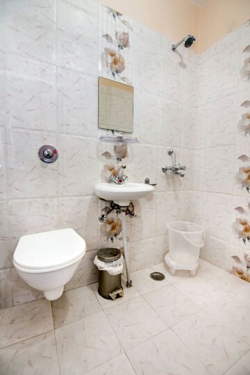 Bathroom in 3 BHK Apartment at Lanka – for Rent