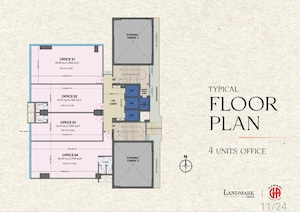 Floor Plan in  Showroom at Khar West – for Sale