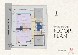 Floor Plan in  Showroom at Khar West – for Sale