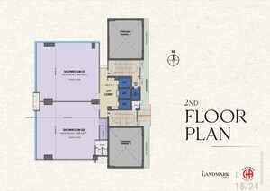 Floor Plan in  Showroom at Khar West – for Sale