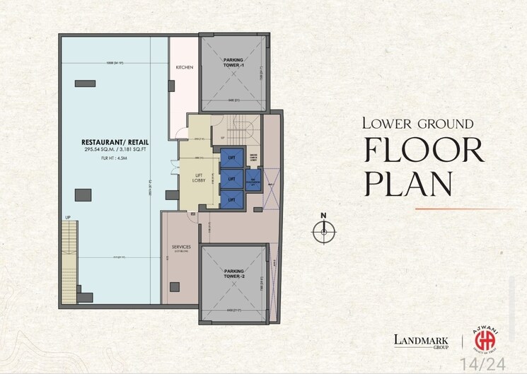 Floor Plan, khar west Commercial Showroom 1440 Sq.Ft. In Khar West Mumbai 9010476