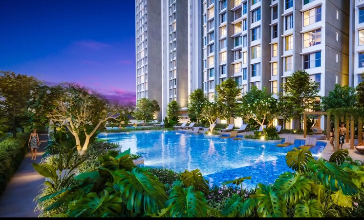 Swimming Pool, kalpataru-vivant 1 Bedroom 435 Sq.Ft. Apartment In Jogeshwari East Mumbai 9010506