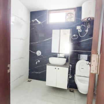 Bathroom in 3 BHK Builder Floor at Malviya Nagar – for Rent
