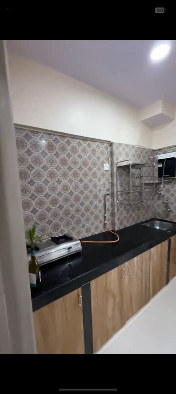Kitchen in 2 BHK Apartment at Greenfield Rocks CHS, Jogeshwari East – for Rent