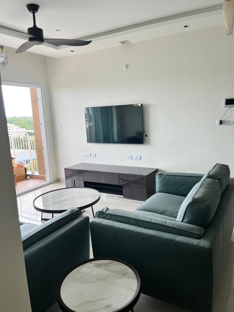 Living Room, l-t-raintree-boulevard 3 Bedroom 2000 Sq.Ft. Apartment In Hebbal Bangalore 9010551