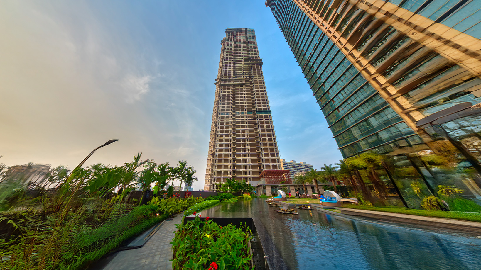 2 BHK + Pooja Room Apartment For Rent in Sheth Auris Serenity Tower 1