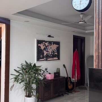 Living Room in 3 BHK Builder Floor at Vasant Kunj Enclave – for Rent