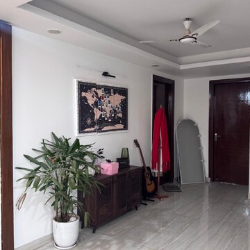Living Room in 3 BHK Builder Floor at Vasant Kunj Enclave – for Rent