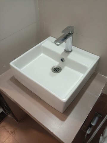 Bathroom in 1 RK Apartment at Mayfair The View, Vikhroli West – for Rent