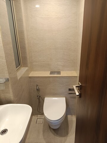 Bathroom in 1 BHK Apartment at Hiranandani Regent Hill, Powai – for Rent
