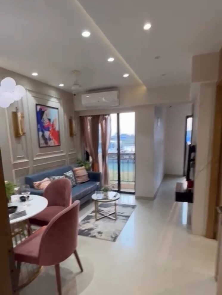 Living Room, conceptual-suraksha-smart-city-phase-i 1 Bedroom 375 Sq.Ft. Apartment In Vasai East Palghar 9010624