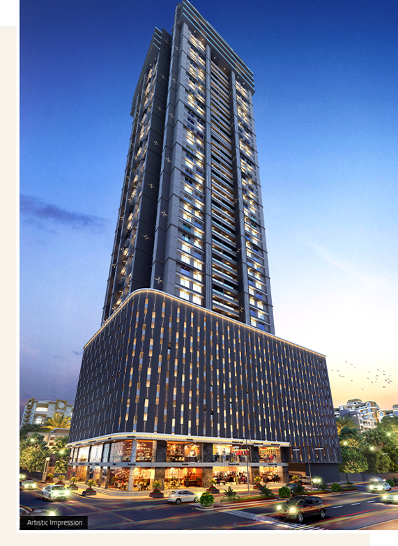 3.5 BHK + Pooja Room 1462 Sq.Ft. Apartment in Dimples 73 East