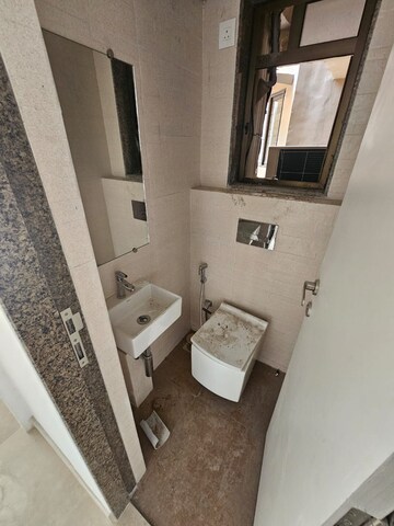 Bathroom in 3 BHK Apartment at Kanakia Silicon Valley, Powai – for Rent