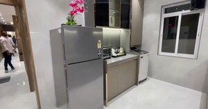 Kitchen in 2 BHK Apartment at AV Crystal Prestige, Nalasopara East – for Sale