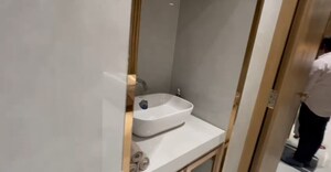 Bathroom in 2 BHK Apartment at AV Crystal Prestige, Nalasopara East – for Sale