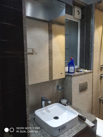 Bathroom in 1 BHK Apartment at GK Sai Radha Complex, Bhandup West – for Rent