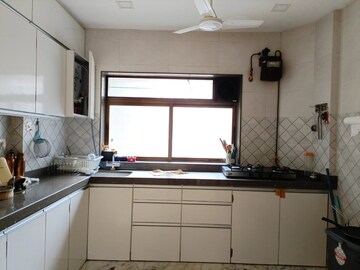 Kitchen in 3 BHK Apartment at Tagore Avenue, Santacruz West – for Rent