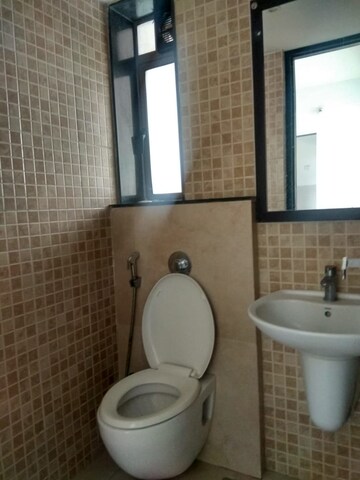 Bathroom in 1 BHK Apartment at Lodha Splendora, Ghodbunder Road – for Rent