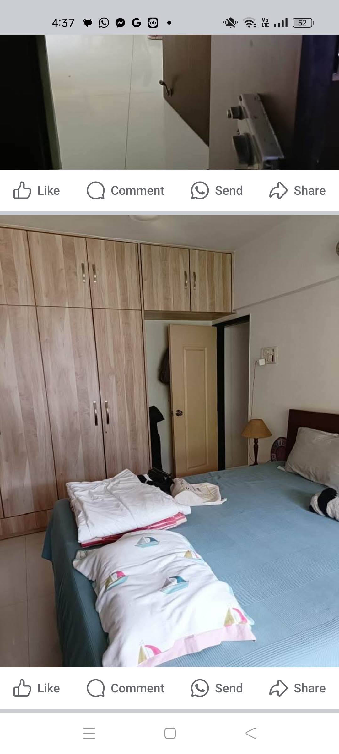 2 BHK 610 Sq.Ft. Apartment in Harshail Flamingo Apartments