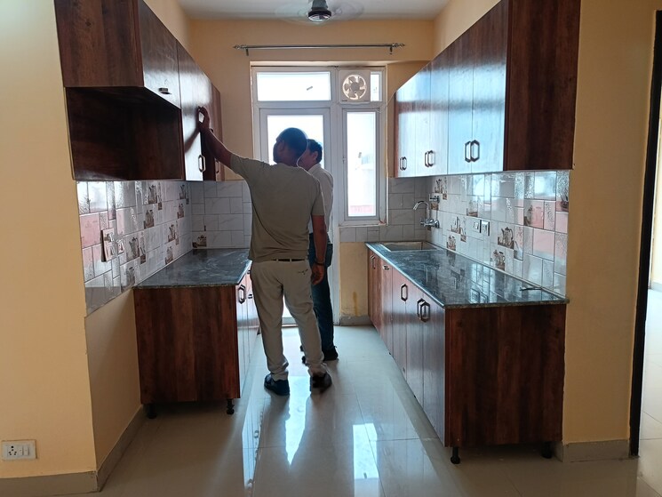 Kitchen, newtech-la-galaxia 3 Bedroom 1395 Sq.Ft. Apartment In Surajpur Greater Noida 9010764