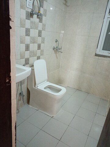 Bathroom in 3 BHK Apartment at Newtech La Galaxia, Surajpur – for Rent