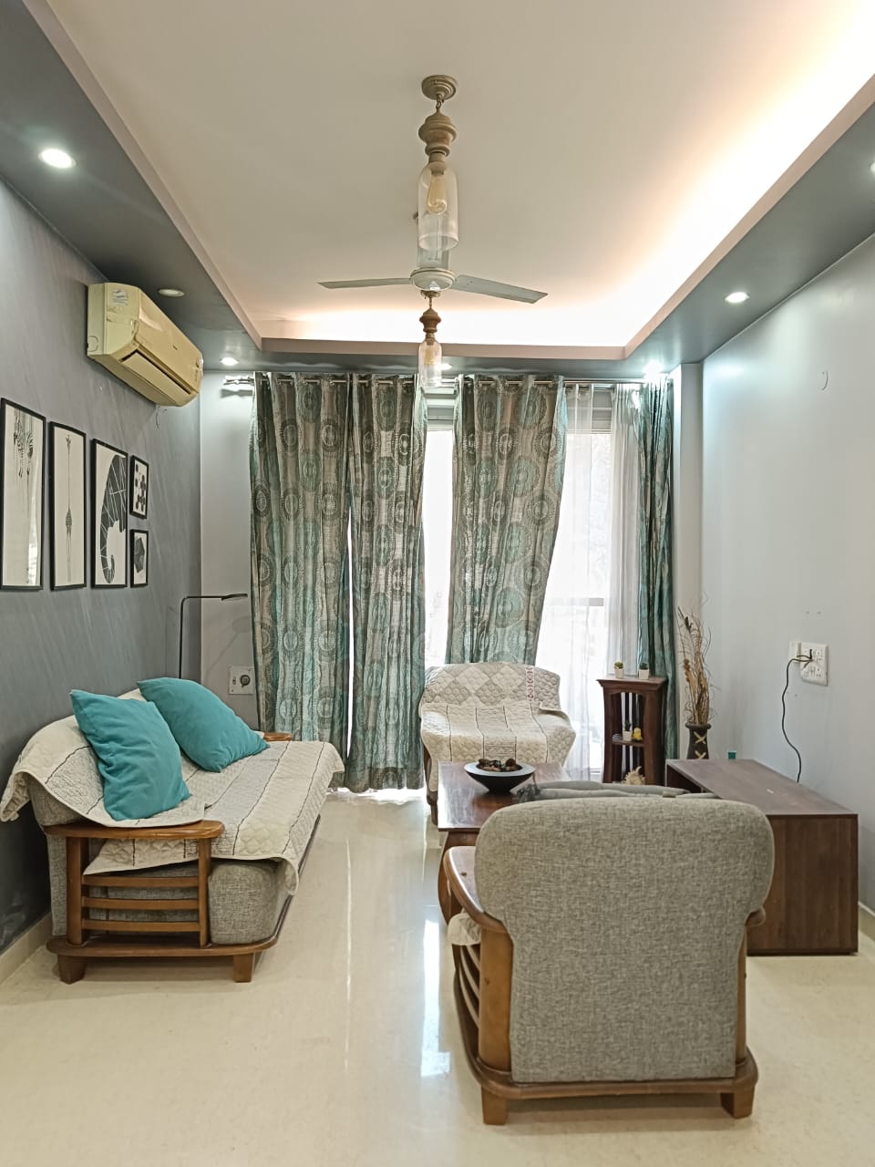 3 BHK + Study Room Apartment For Rent in Orchid Island