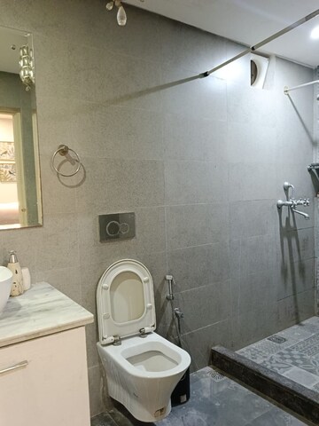 Bathroom in 3 BHK Apartment at Orchid Island, Sector 51 – for Rent