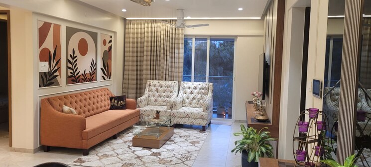 Living Room, visoka-aurum-petals 3 Bedroom 1600 Sq.Ft. Apartment In Pimple Nilakh Pune 9010779
