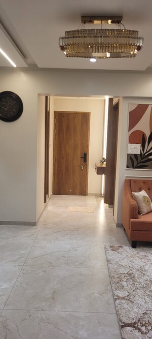 Living Room in 3 BHK Apartment at Visoka Aurum Petals, Pimple Nilakh – for Sale