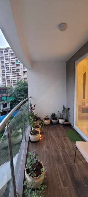 Balcony in 3 BHK Apartment at Visoka Aurum Petals, Pimple Nilakh – for Sale