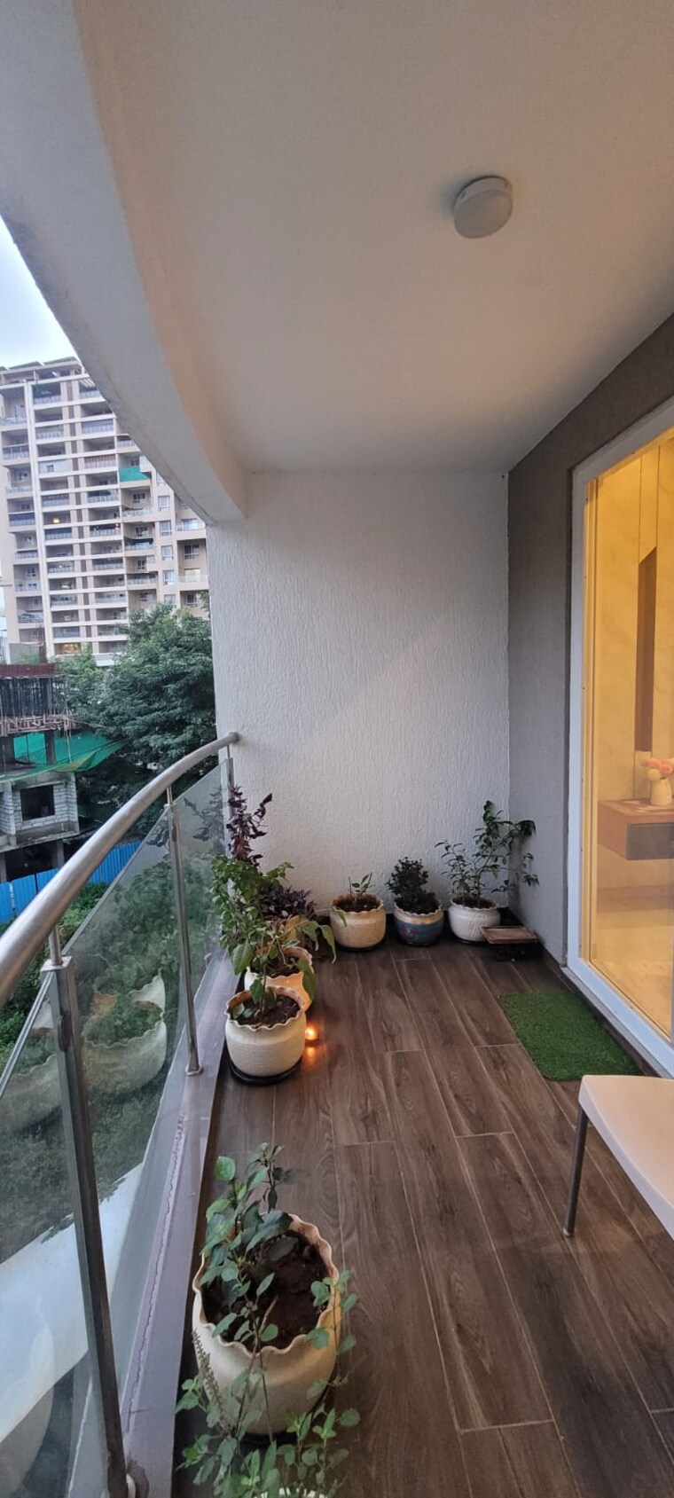 Balcony, visoka-aurum-petals 3 Bedroom 1600 Sq.Ft. Apartment In Pimple Nilakh Pune 9010779