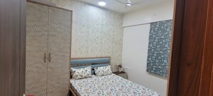 Bedroom in 3 BHK Apartment at Visoka Aurum Petals, Pimple Nilakh – for Sale