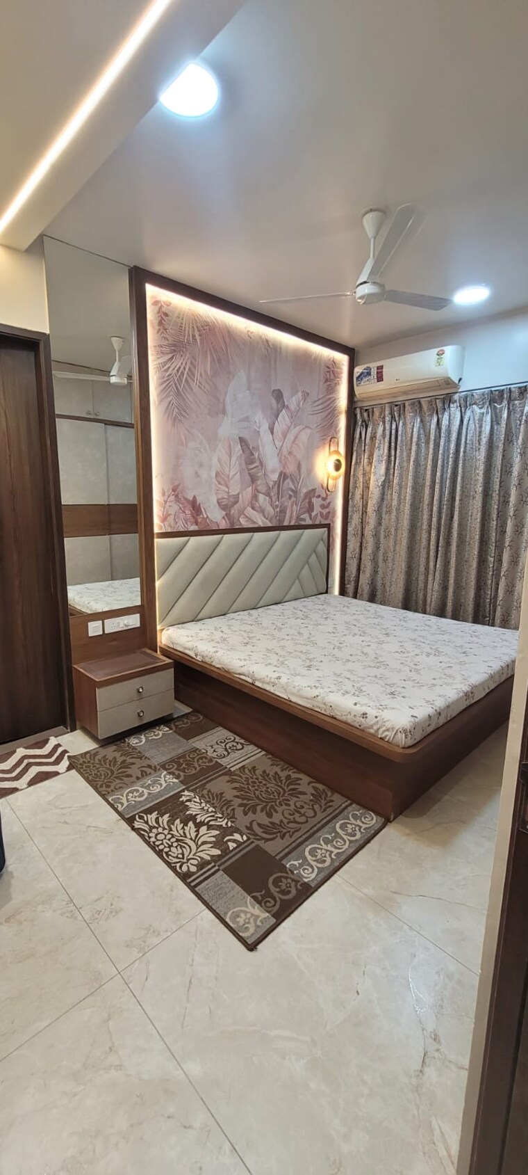 Bedroom, visoka-aurum-petals 3 Bedroom 1600 Sq.Ft. Apartment In Pimple Nilakh Pune 9010779