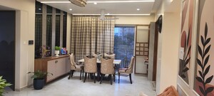 Living Room in 3 BHK Apartment at Visoka Aurum Petals, Pimple Nilakh – for Sale
