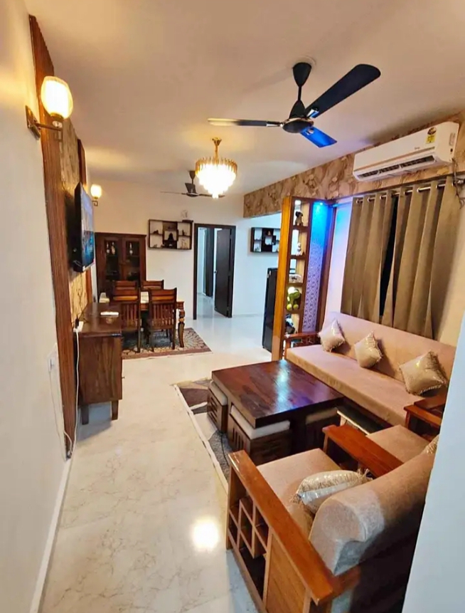 2 BHK + Pooja Room,Servant Room,Study Room,Extra Room 1165 Sq.Ft. Apartment in Prestige Shantiniketan