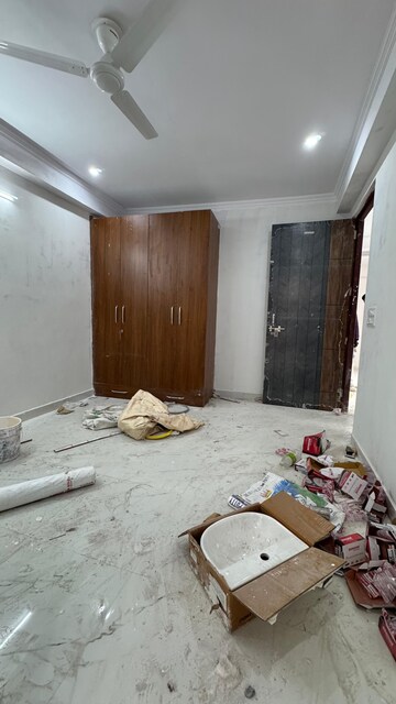 Bedroom in 2 BHK Builder Floor at Palm Residency Chhatarpur, Chattarpur – for Rent