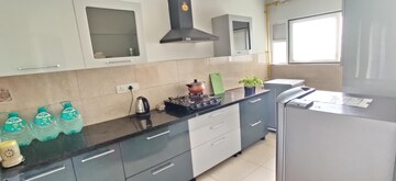 Kitchen in 3 BHK Apartment at Prestige High Fields, Gachibowli – for Rent