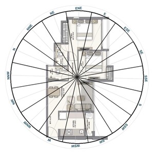 Staircase in 2 BHK Apartment at Piramal Vaikunth, Balkum Pada – for Sale
