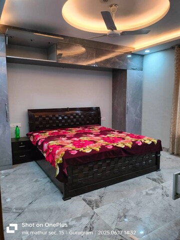 Bedroom in 3 BHK Builder Floor at Sector 15 ii – for Rent