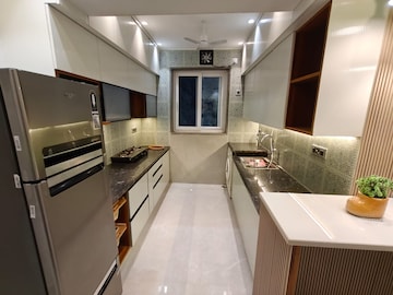 Kitchen in 3 BHK Builder Floor at Uppal Southend, Sector 49 – for Rent