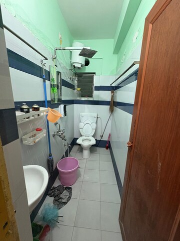 Bathroom in 2 BHK Apartment at New Town – for Sale