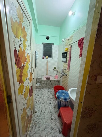Bathroom in 2 BHK Apartment at New Town – for Sale